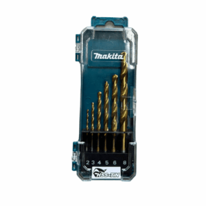סט 6 מקדחי HSS בין המידות 2-8 מ"מ | Makita | D-72833