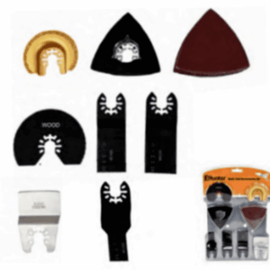 סט אביזרים למולטיטול 7 ראשים + ניירות ליטוש