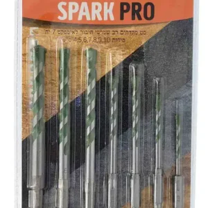 סט מקדחים רב שימושיים חיבור לאימפקט 7 יח