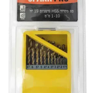 סט מקדחי HSS טיטניום 1.5-6.5 13 יח