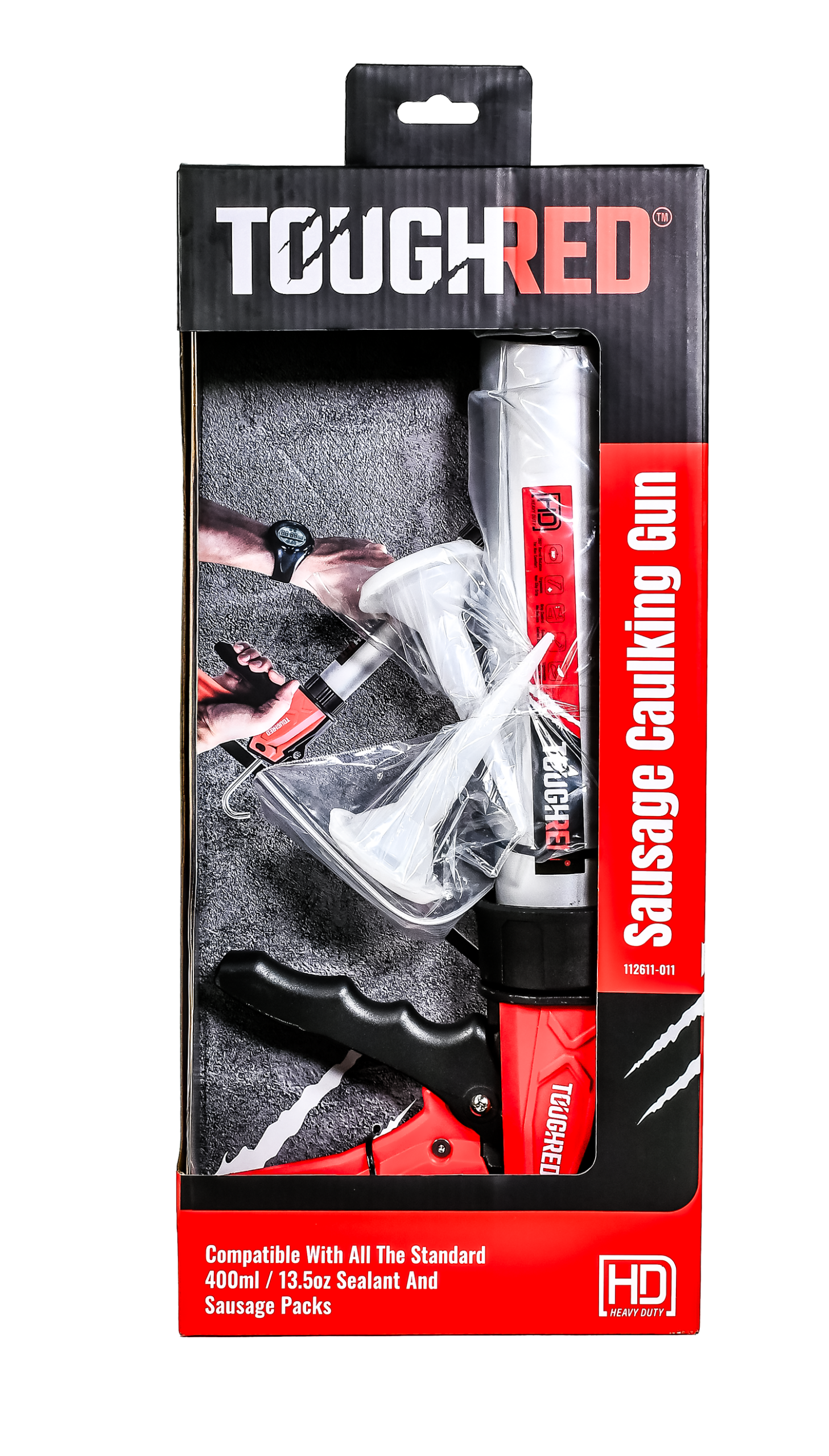 112611-013 - אקדח מרק צינור מקצועי לסיקה 600 מל כח דחיפה 135 קג (1)