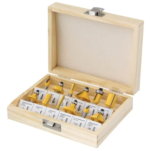 סט 12 יחידות כרסמים מקצועי