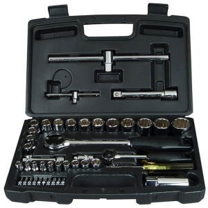 סט בוקסות מקצועי מעורב ''''1/2+''''1/4 STANLEY